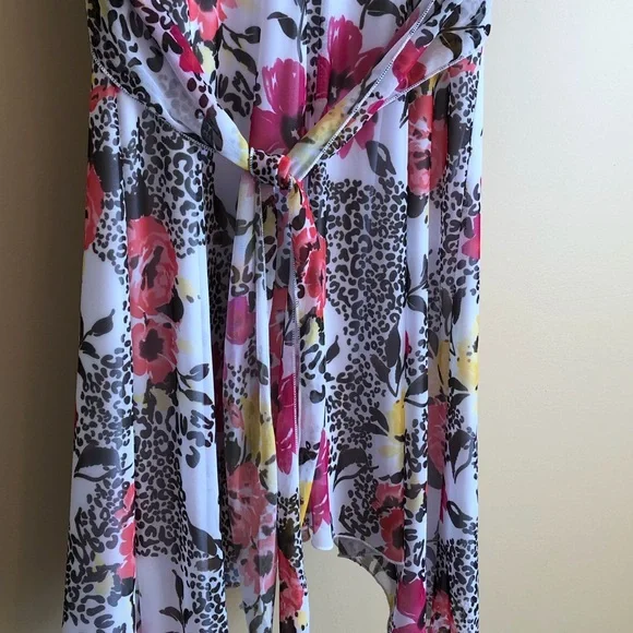 Speechless  Size M Flower Lined Printed Dress - Picture 6 of 7